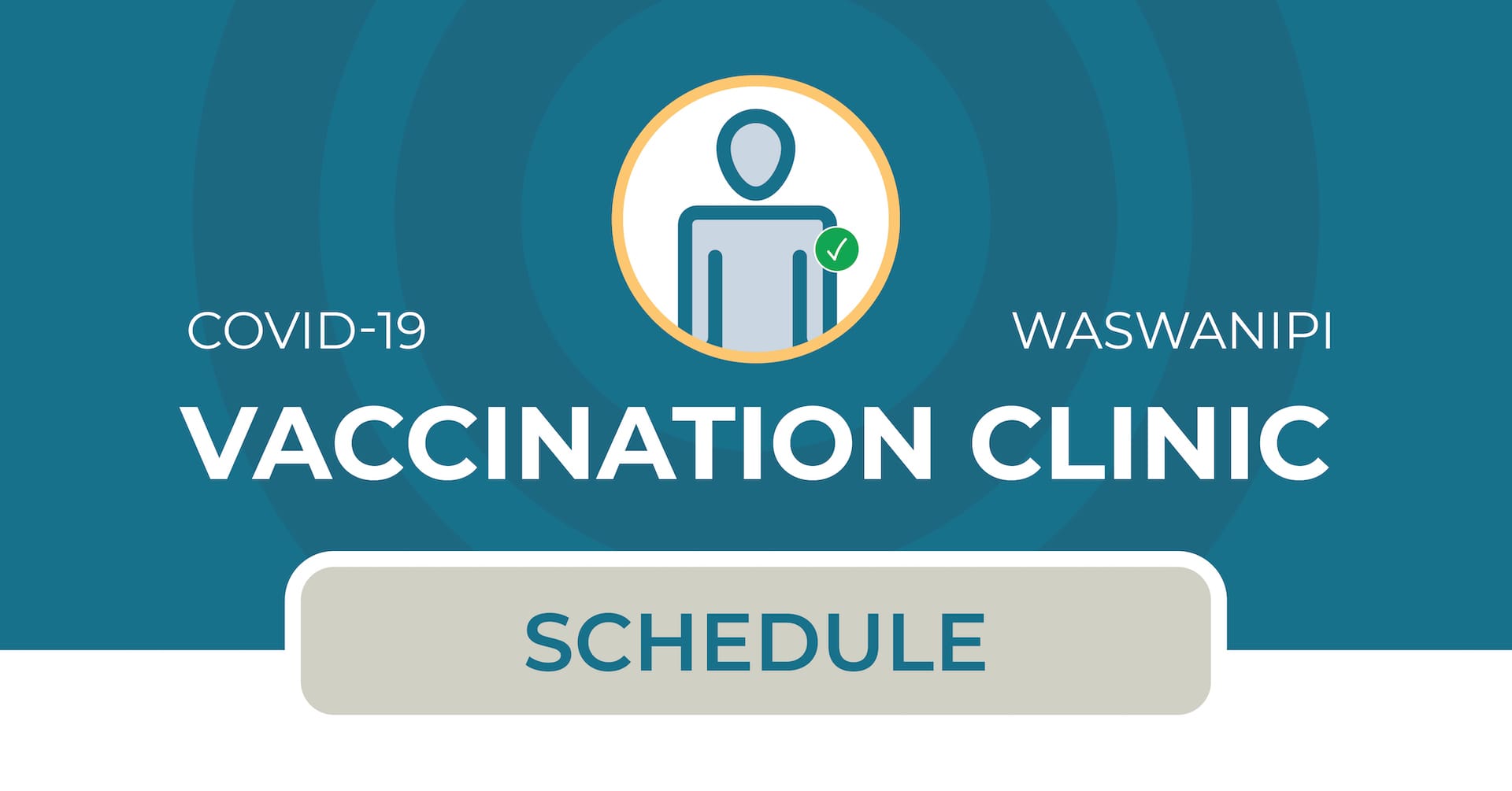 COVID-19 vaccination schedule for Waswanipi