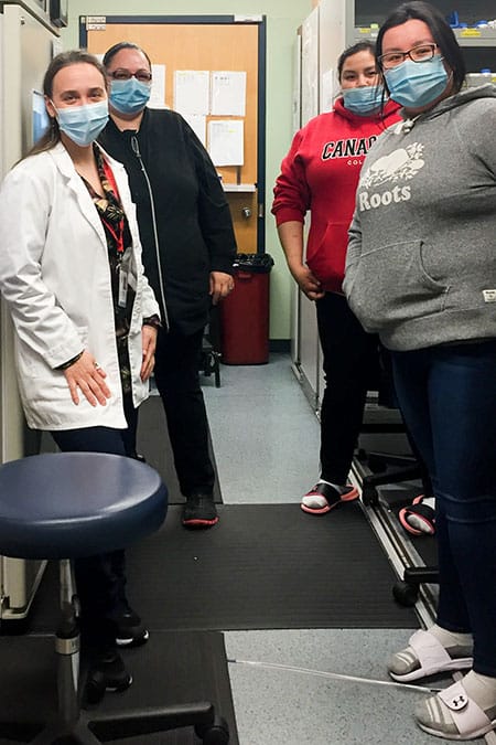 Waskaganish pharmacy team