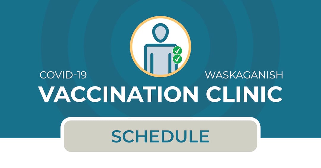 Vaccination clinic in Waskaganish (2nd dose)