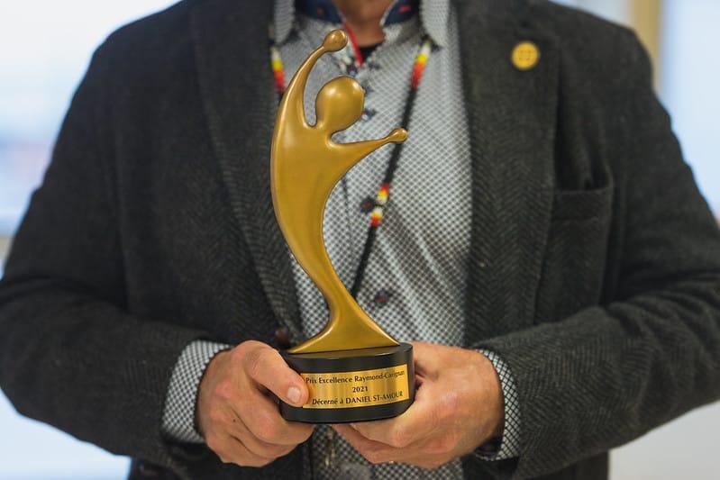 Raymond Carignan Award for Excellence for 2021 from ACSSSS, the Association des cadres supérieurs de la santé et des services sociaux