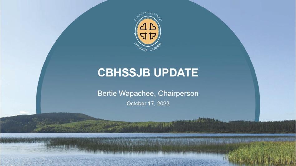 CBHSSJB Update October 17, 2022