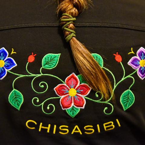 Detail of Chisasibi jacket