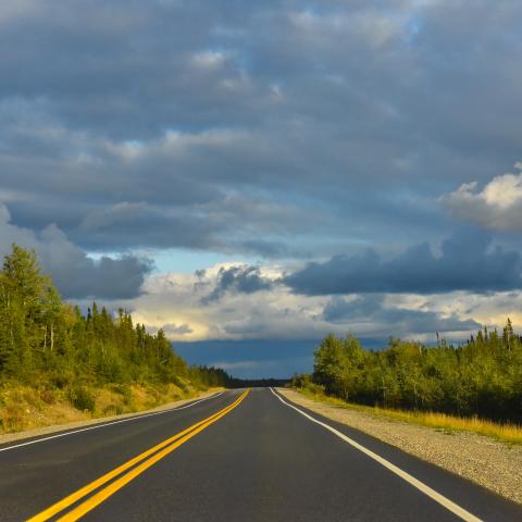 Highway near Waswanipi